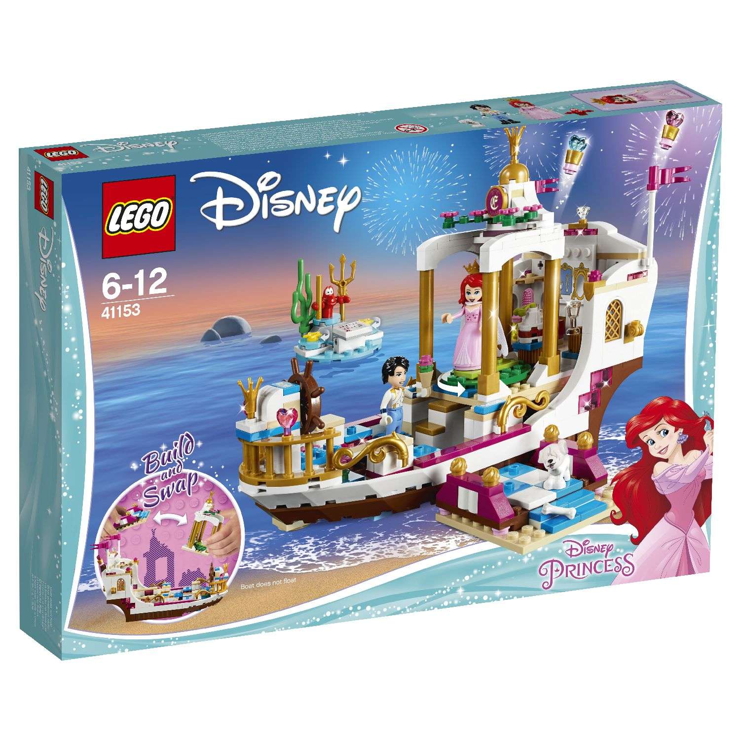 Конструктор LEGO Королевский корабль Ариэль Disney Princess (41153) - фото 2