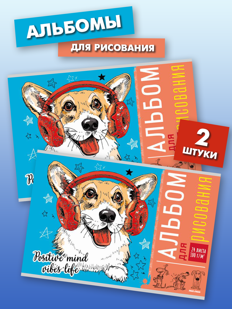 Альбом Prof-Press А4 2 шт. - фото 1