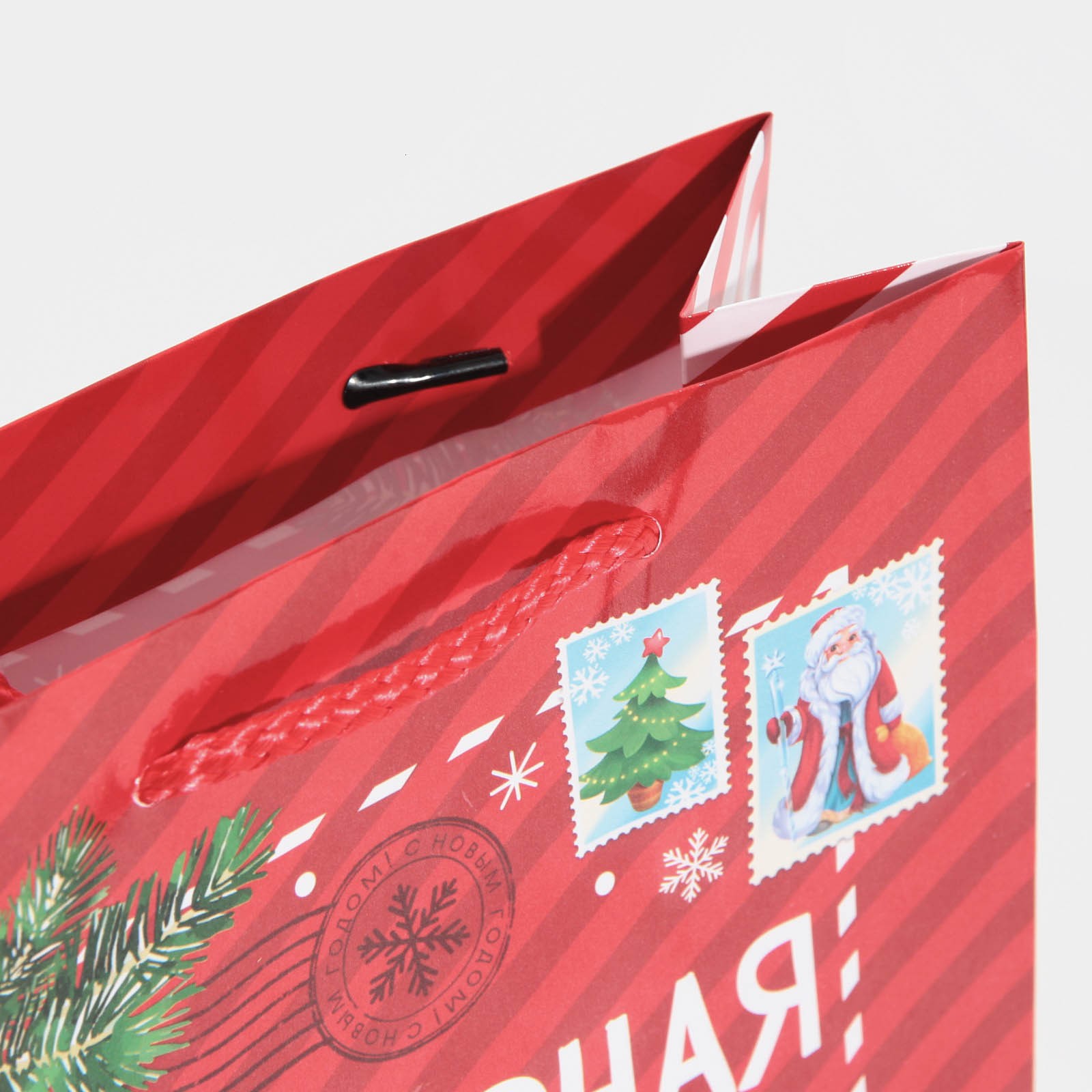 Пакет Sima-Land ламинированный вертикальный «Полярная почта». MS 18×23×8 см - фото 5