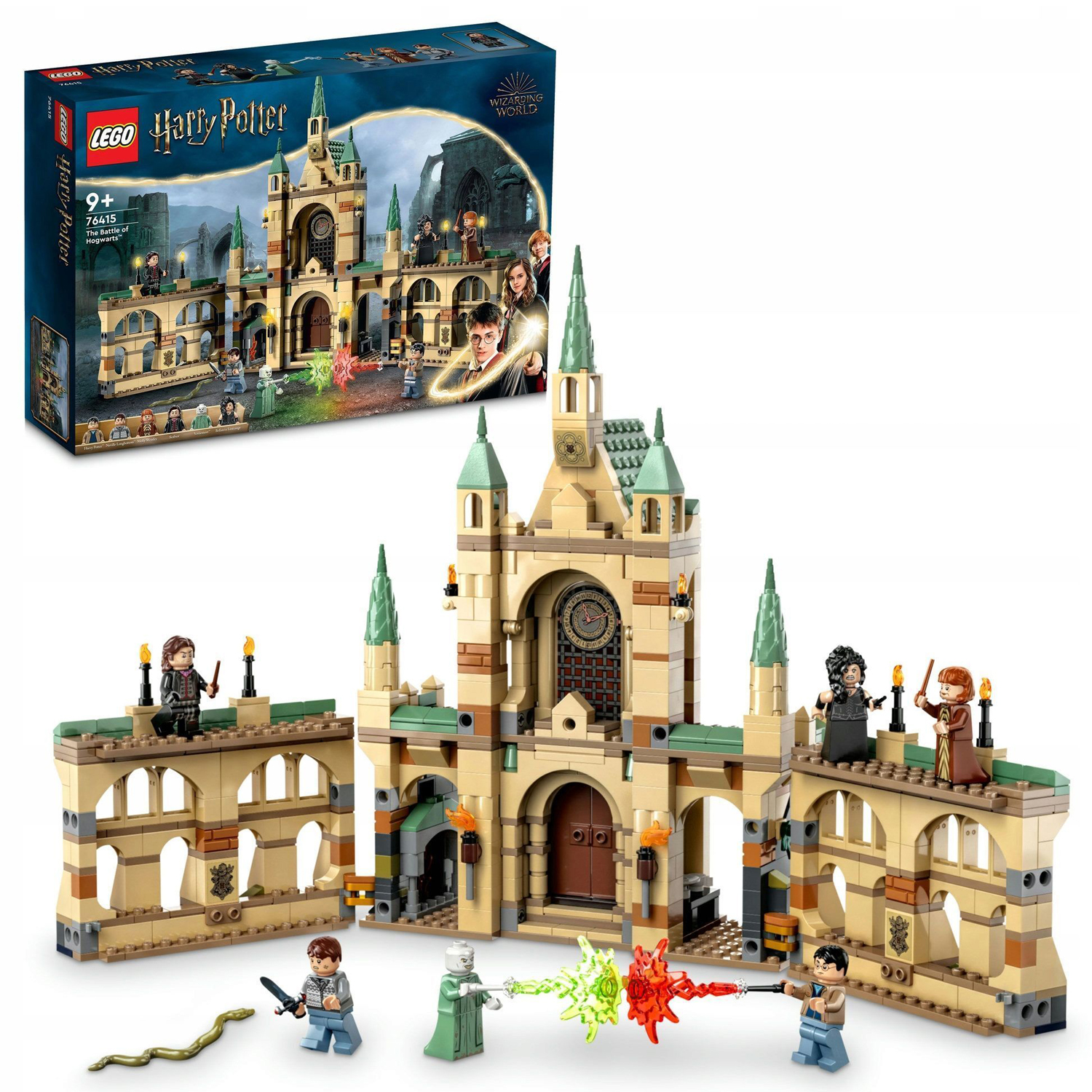 Конструктор детский LEGO Harry Potter Битва за Хогвартс 76415 купить по  цене 12434 ₽ в интернет-магазине Детский мир