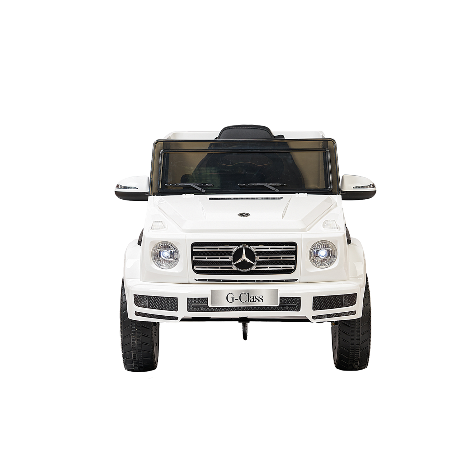Электромобиль TOYLAND Джип Mercedes Benz G500 белый - фото 4