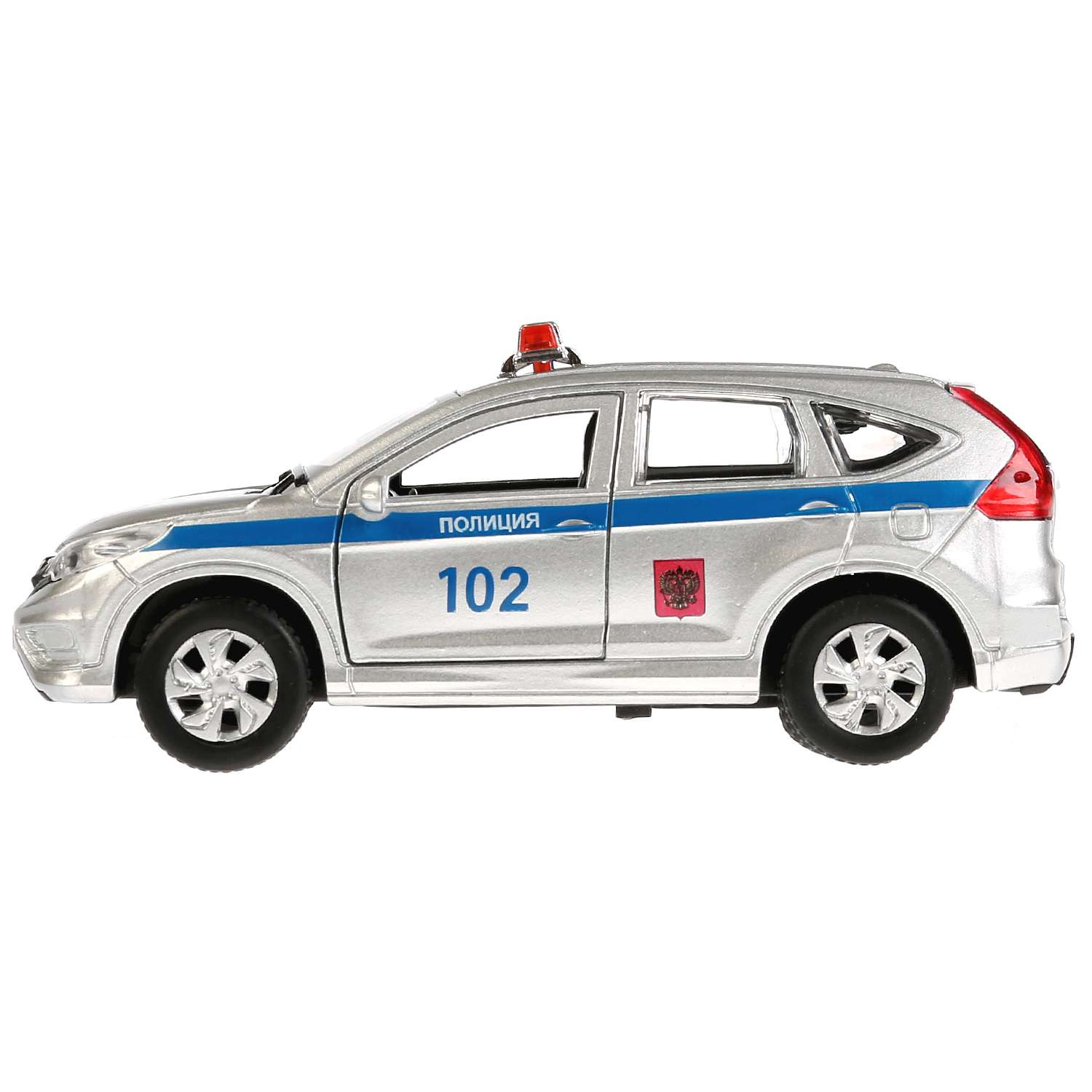 Машина Технопарк Honda CRV Полиция инерционная 272309 272309 - фото 5
