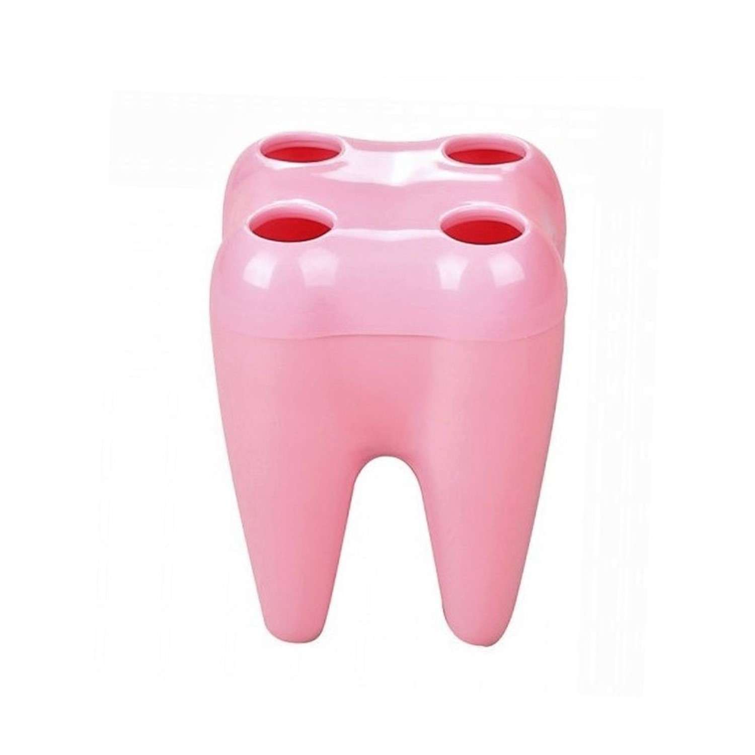 Стакан для зубных щеток Rabizy розовый - фото 1