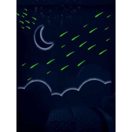 Светящиеся наклейки Люми-Зуми Кометы 2 листа по 9 шт