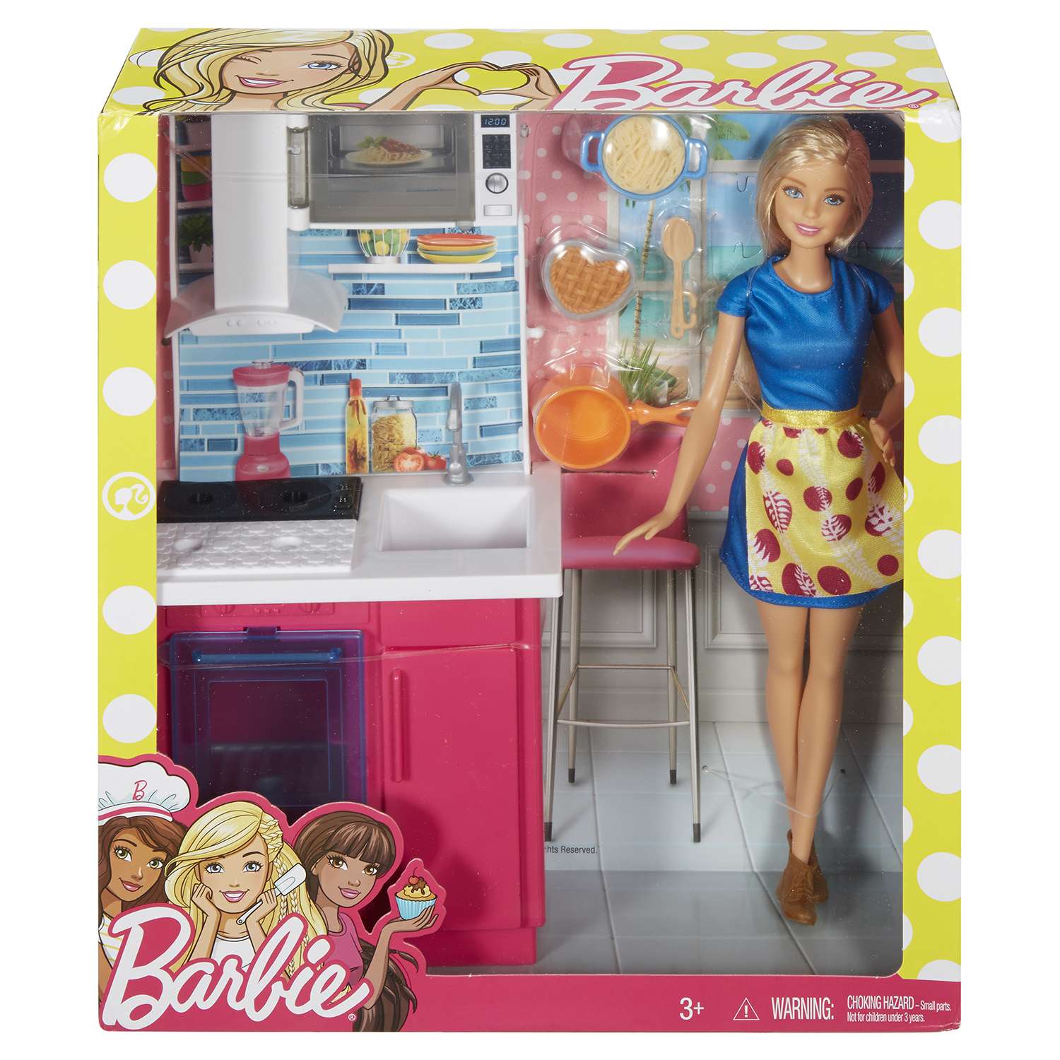 Игровой набор Barbie BRB Наборы мебели и кукла в ассортименте DVX51 - фото 5