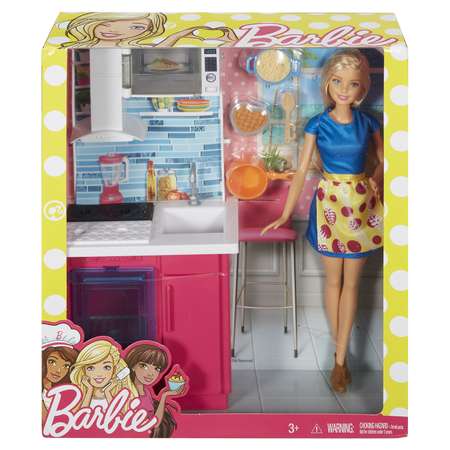 Игровой набор Barbie BRB Наборы мебели и кукла в ассортименте