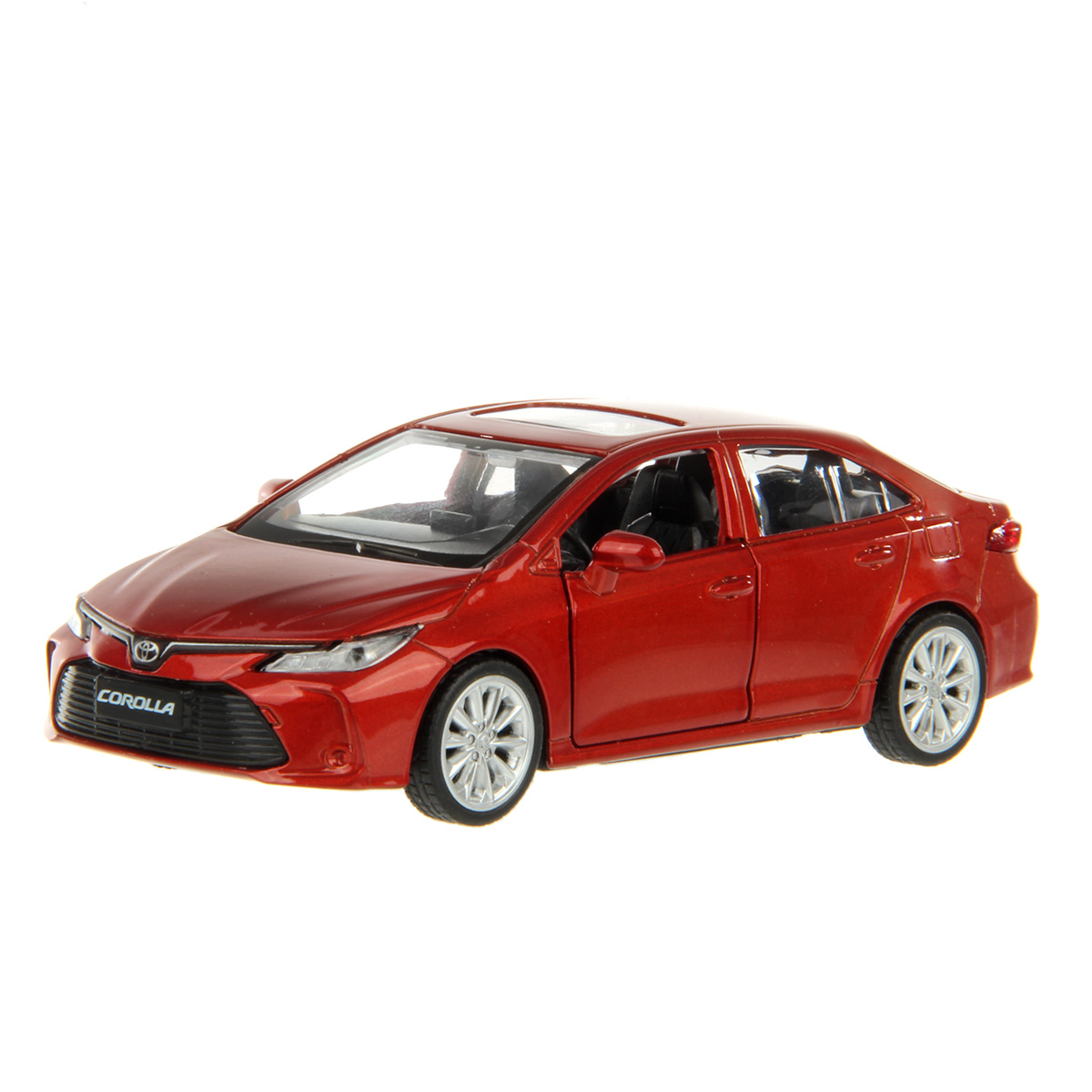 Машина Veld Co 1:43 Toyota Corolla Hybrid инерционная металлическая 126396 - фото 1