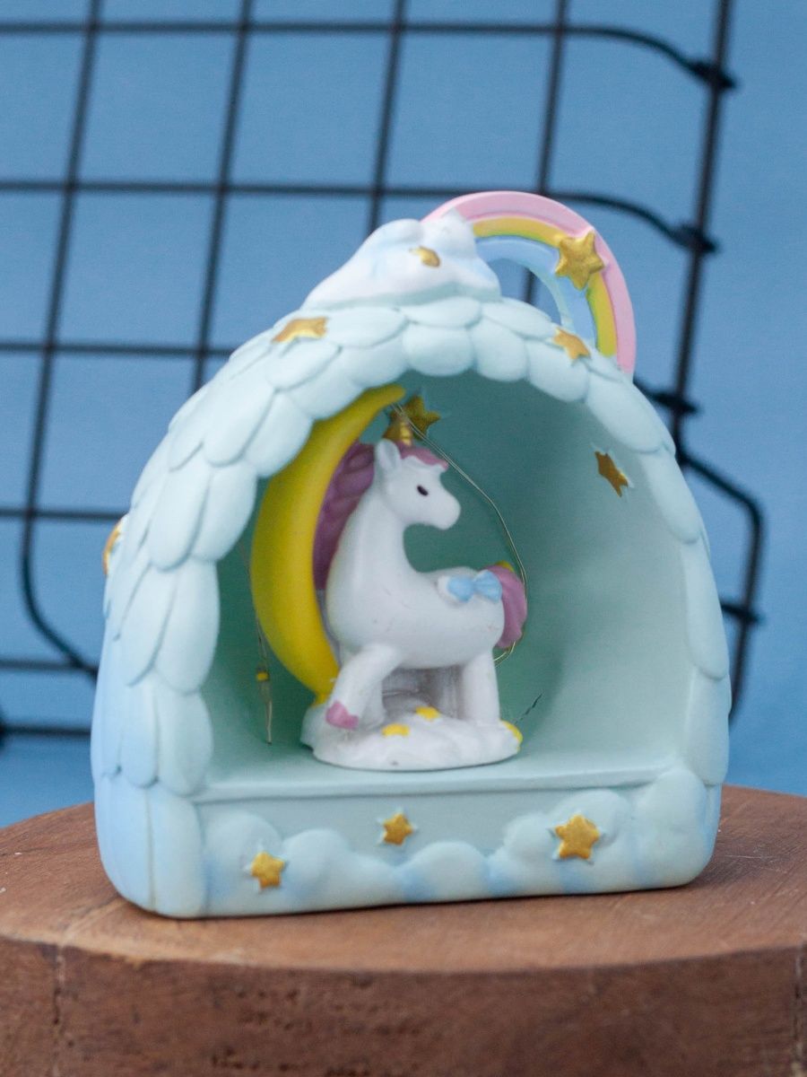 Ночник iLikeGift Unicorn ball blue - фото 3