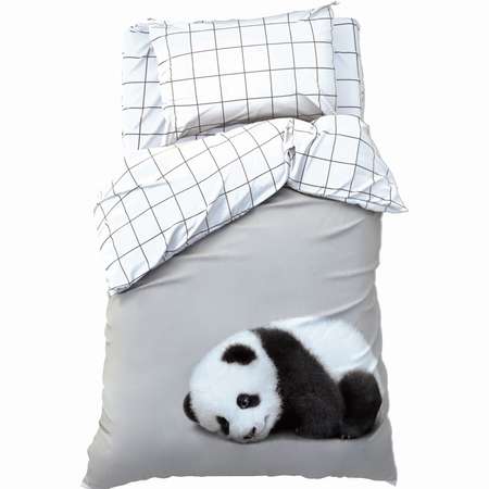 Комплект постельного белья Этель Funny panda