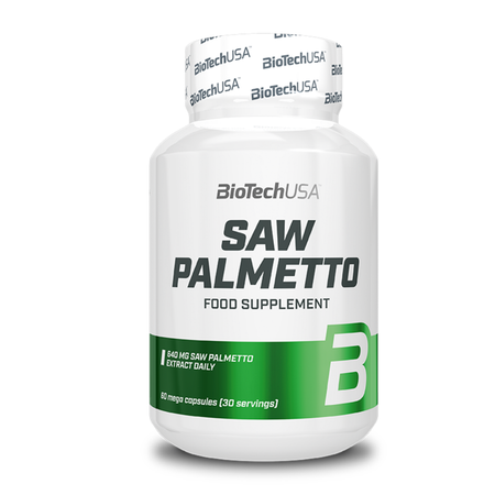 Экстракт пальмы сереноя BiotechUSA Saw Palmetto 60 капсул