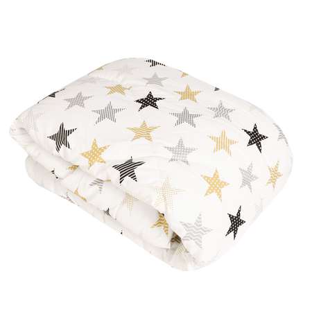 Одеяло Спаленка-kids детское Sweets 1.5-спальное звезды-печворк