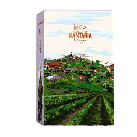 Черный крупнолистовой чай KANTARIA Каникулы в Кахетии 50 г