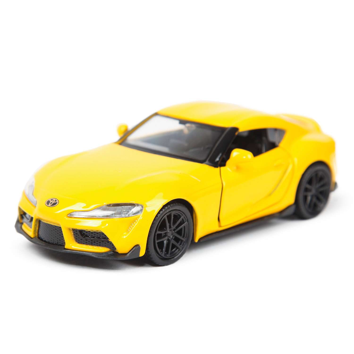 Автомобиль Mobicaro Toyota Supra 1:32 без механизмов желтый 544053A - фото 1