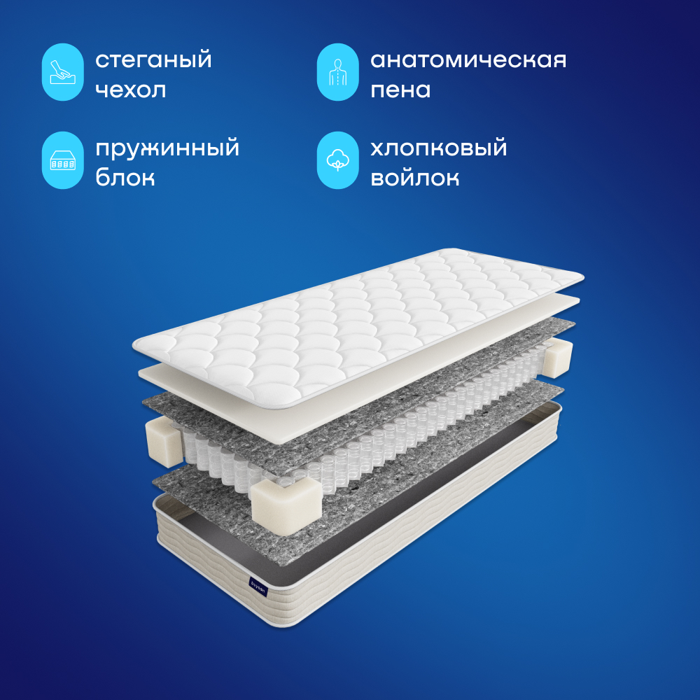 Матрас buyson BuyIdea 80x200 - фото 4