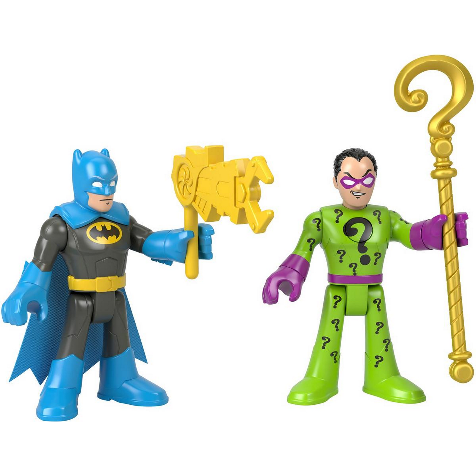 Фигурка IMAGINEXT Batman Бэтмен и Загадочник GWP58 купить по цене 19 ₽ в  интернет-магазине Детский мир