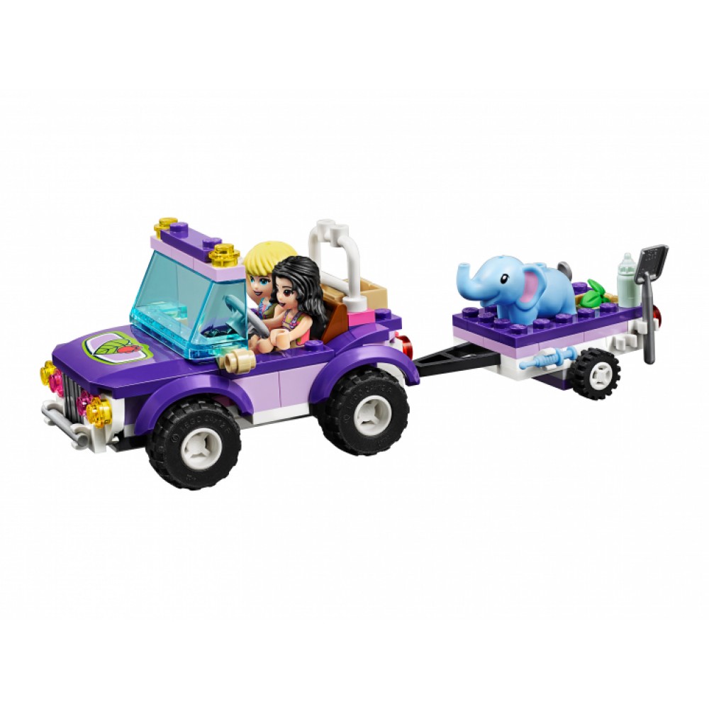 Конструктор LEGO Friends Джунгли: спасение слонёнка L-41421 - фото 10