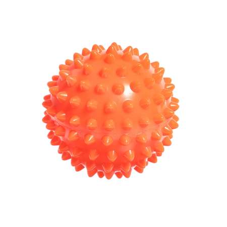 Развивающий мячик IQ-ZABIAKA Сенсорный маленький оранжевый