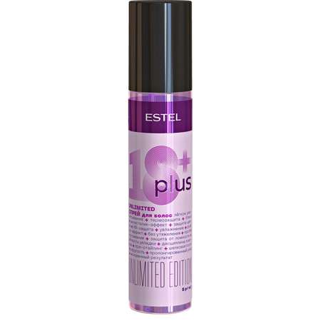 Увлажняющий спрей ESTEL 18+ PLUS термозащита для волос лёгкое расчёсывание 200 мл