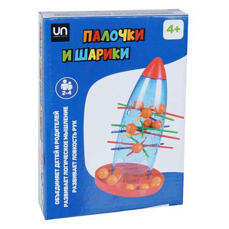 Настольная игра 1TOY Urban Units Палочки и шарики