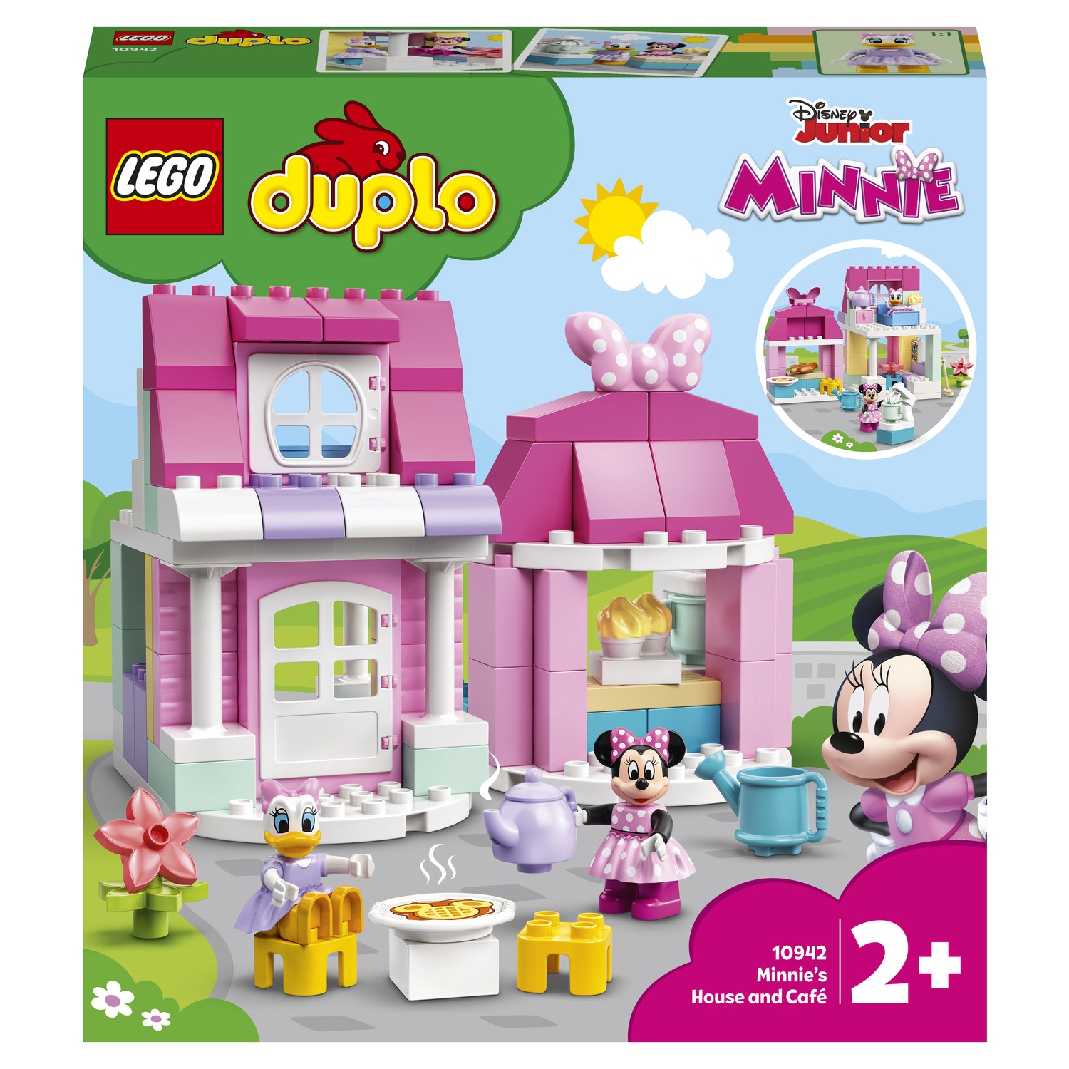 Конструктор LEGO DUPLO Disney Дом и кафе Минни 10942 купить по цене 1499 ₽  в интернет-магазине Детский мир