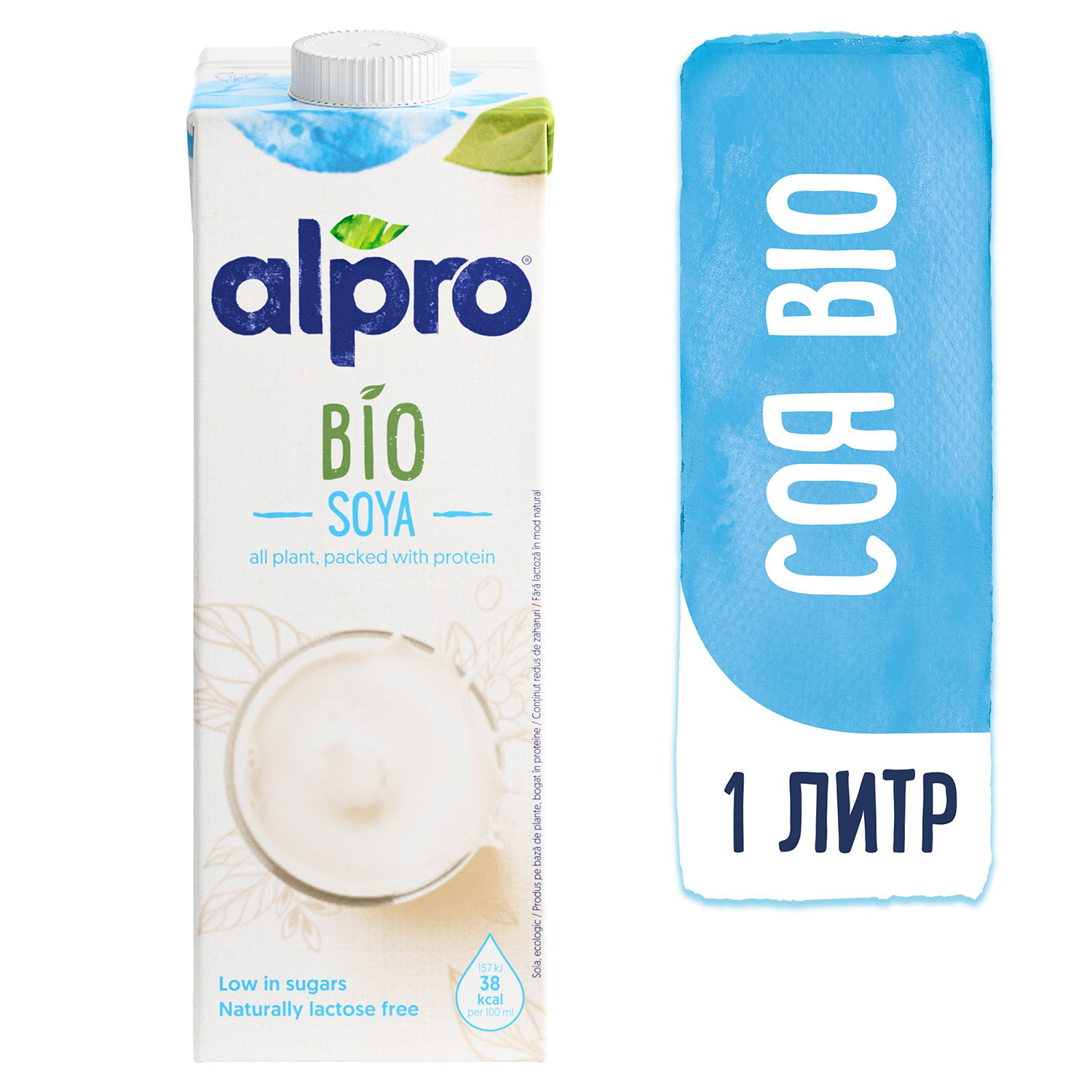 Напиток Alpro Bio Nature соевый натуральный 1л - фото 5