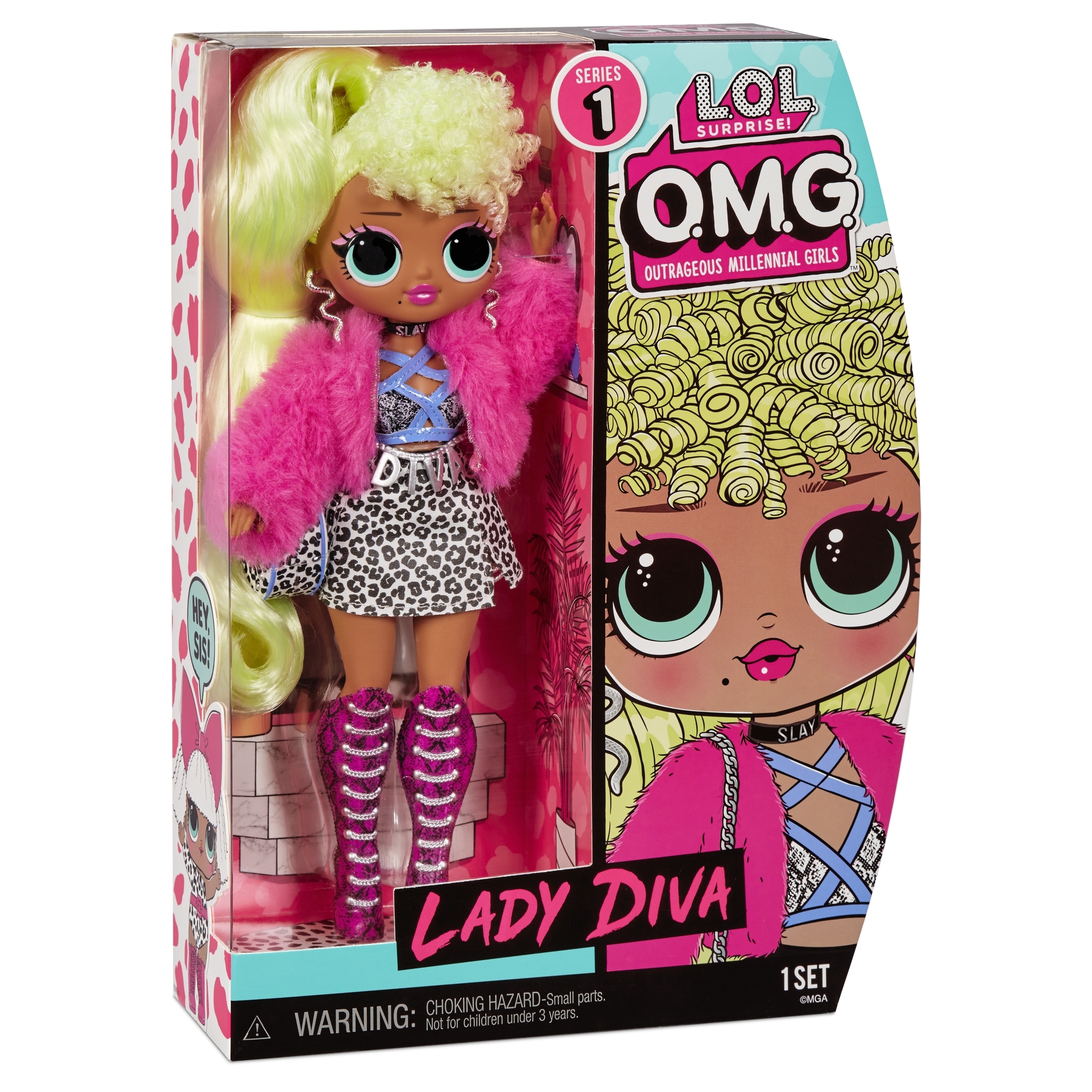 L.O.L. Surprise OMG HoS S1 Lady Diva 580539EUC 1999