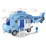 Конструктор Funky Toys полицейский вертолет свет звук 32 см FT62101-МП