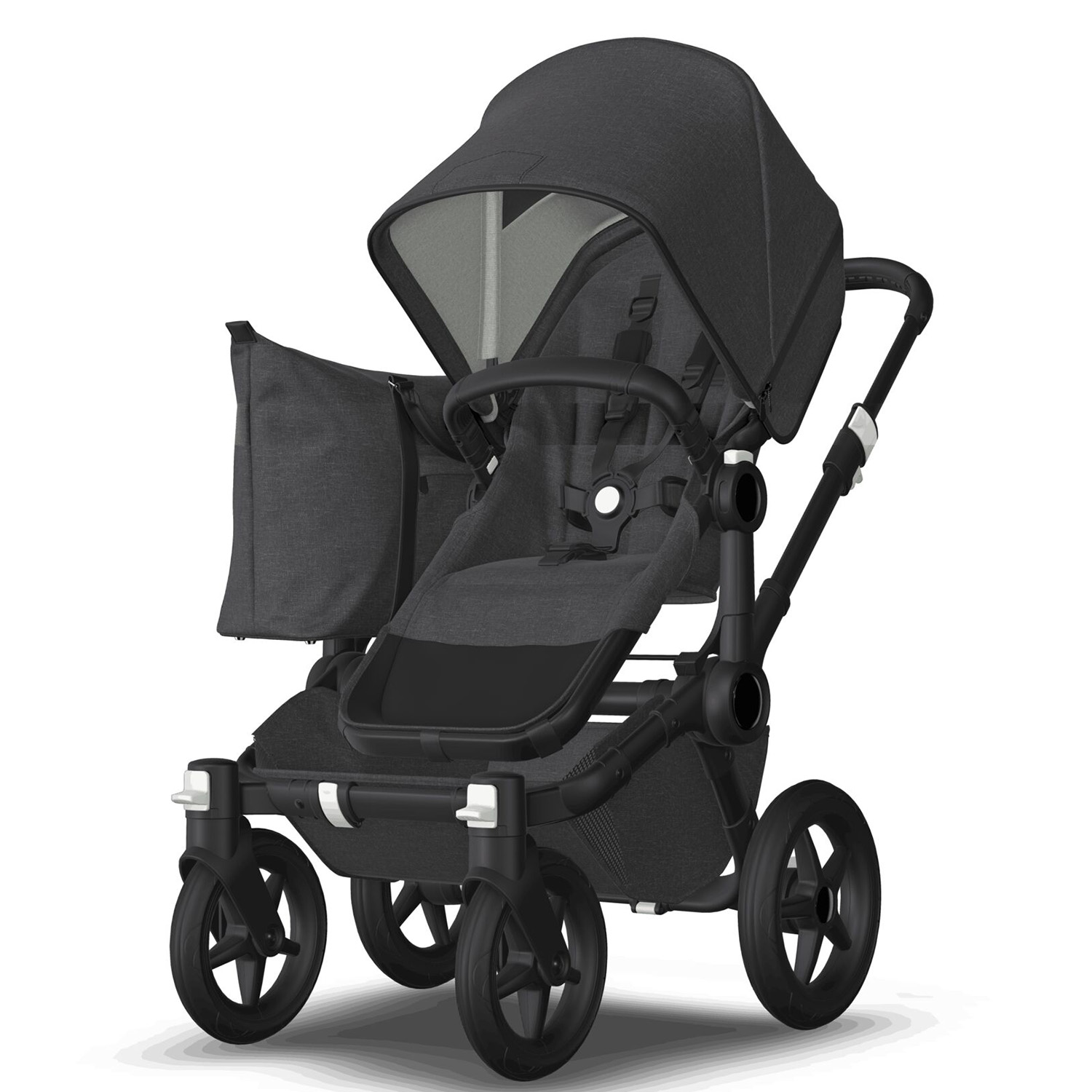 Коляска 2 в1 Bugaboo Donkey3 Complete Mineral Black-Washed Black 189154MC01 - фото 21