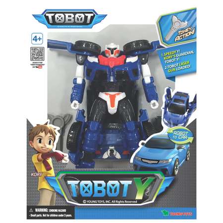 Игрушка Tobot робот-трансформер Y синий
