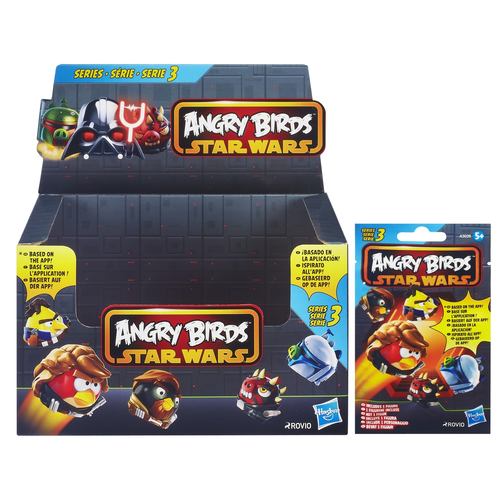 Фигурка Hasbro Games Angry Birds Star Wars в непрозрачной упаковке (Сюрприз) - фото 3