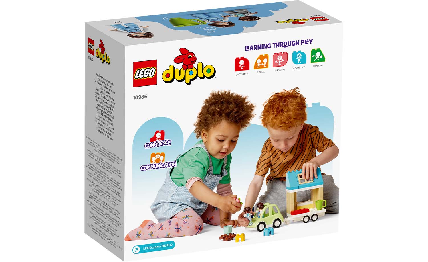 Конструктор LEGO DUPLO «Семейный дом на колесах» 31 деталь 10986 - фото 10