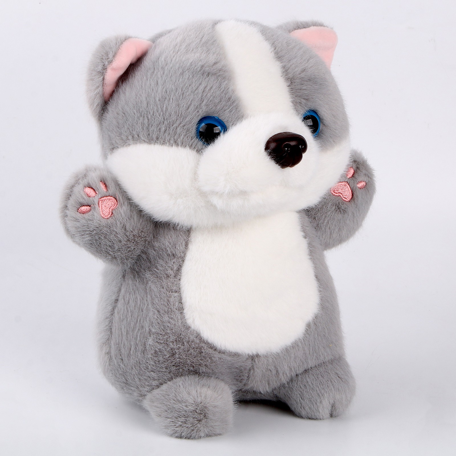 Мягкая игрушка Sima-Land «Собака» 24 см цвет серый - фото 4