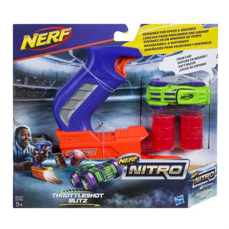 Трек Nerf Нитро пусковое устройство Cиний