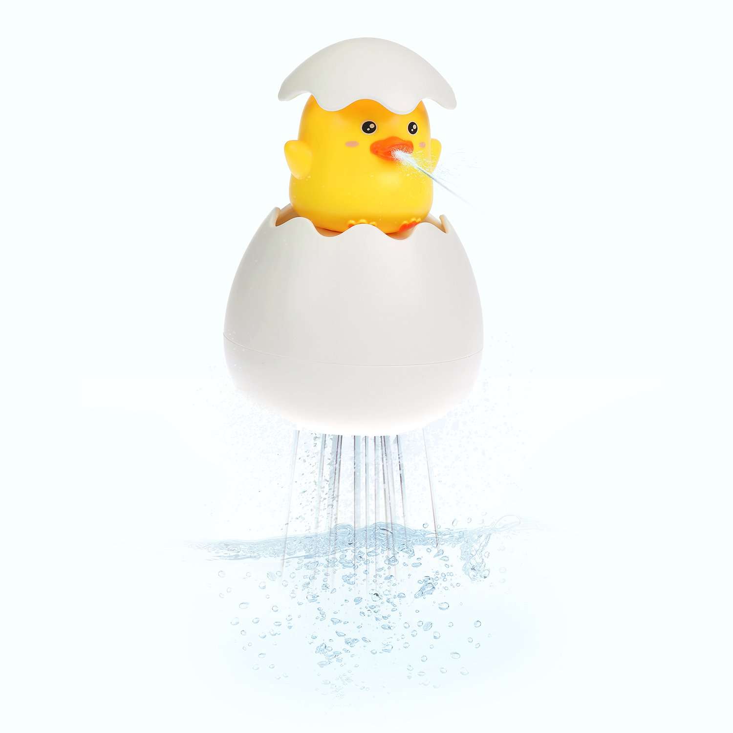 Игрушка-лейка для ванной S+S Яйцо лейка Цыпленок в пакете - фото 2