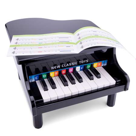Рояль New Classic Toys 18 клавиш черный
