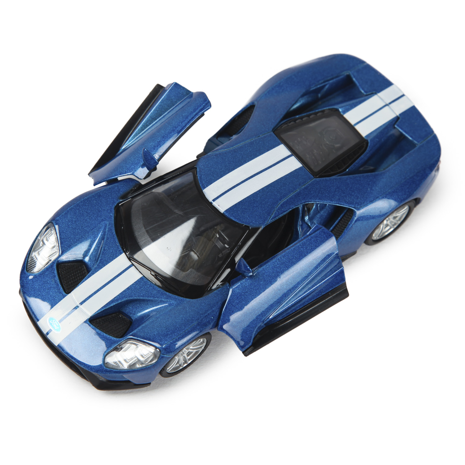 Автомобиль Mobicaro Ford GT with stripe 1:32 без механизмов в ассортименте 544050C - фото 7