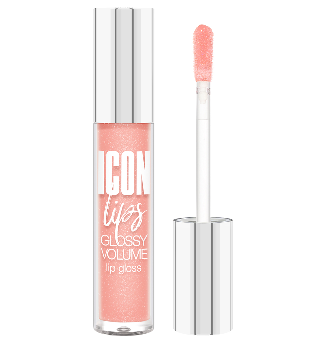 Блеск для губ Luxvisage ICON LIPS с эффектом объема Тон 502 CREAMY PEACH - фото 2