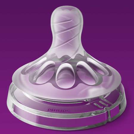 Соска Philips Avent Natural силикон (средний поток) 2 шт.