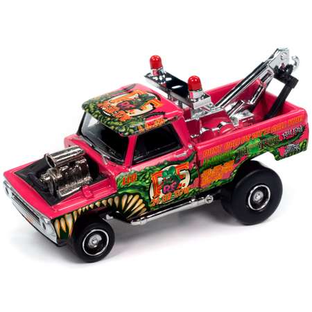 Автомобиль Johnny Lightning Chevy Tow Truck 1:64