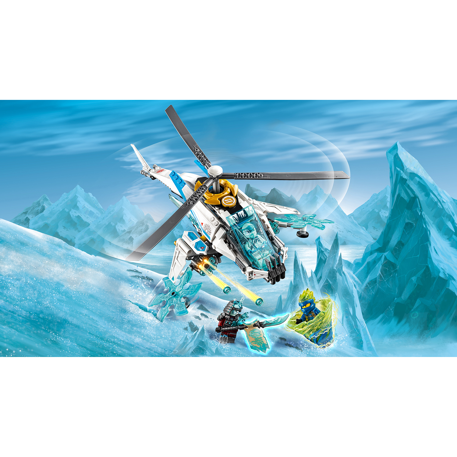 Конструктор LEGO Ninjago Шурилёт 70673 - фото 7