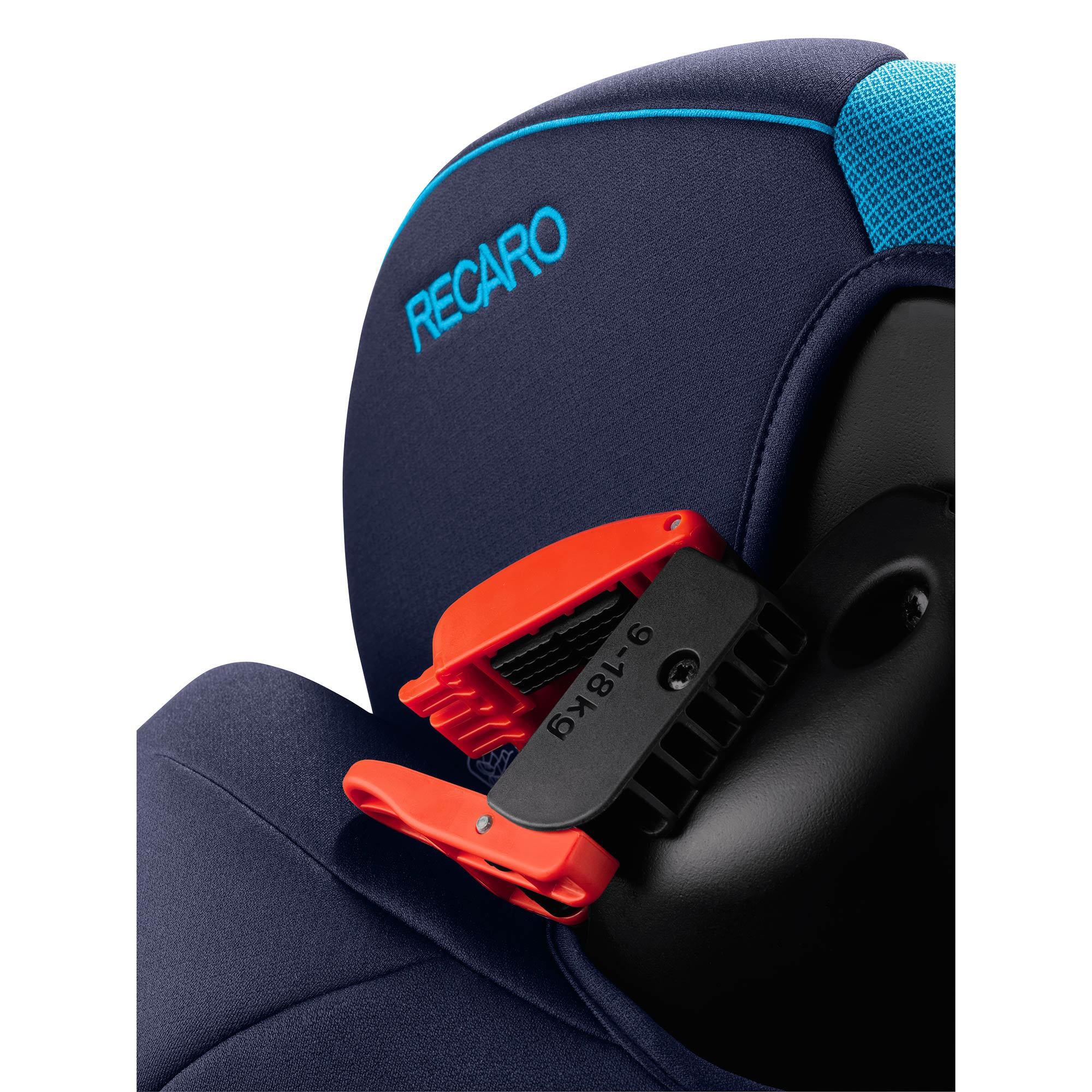 Автокресло Recaro Young Sport Hero Xenon Blue - фото 3