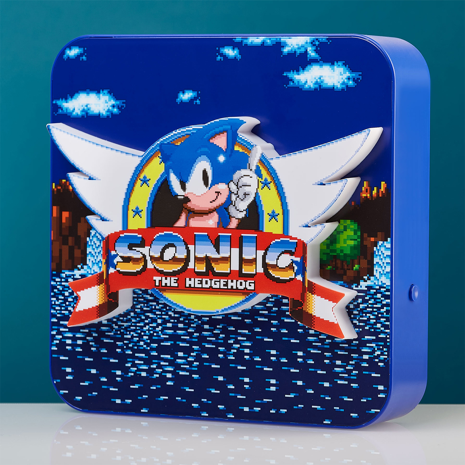 Настольный светильник-ночник Sonic The Hedgehog светодиодный 3D Соник - фото 3