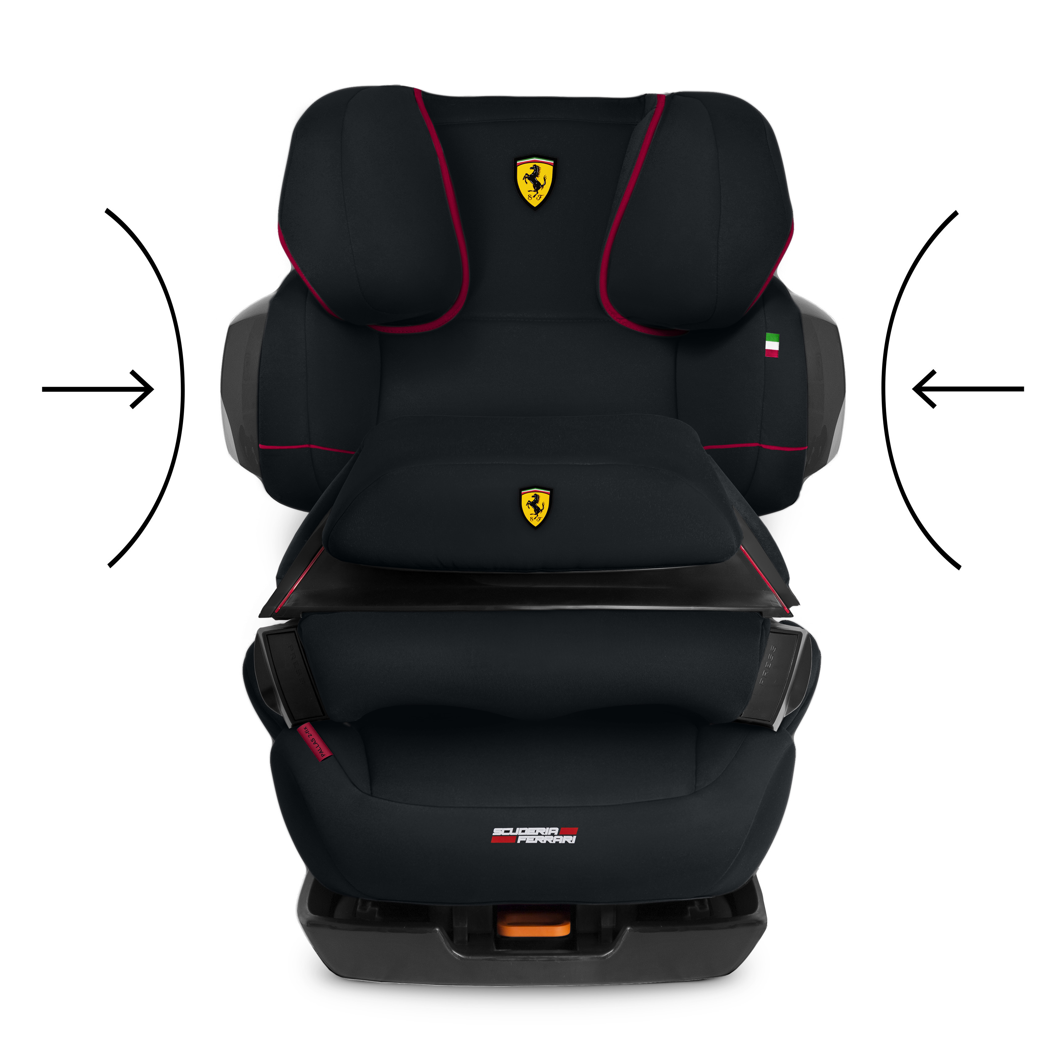 Автокресло Cybex Pallas 2-Fix FE Ferrari Victory Black - фото 7