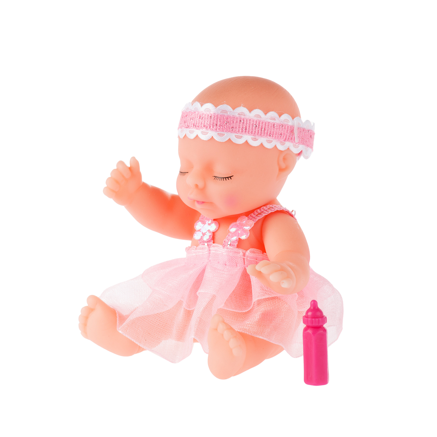 Кукла BABY STYLE Tutu Love в шаре розовый в шелковом платье 8213/розовый - фото 4