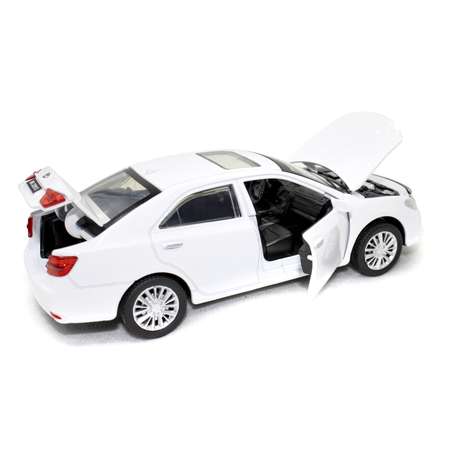 Модель автомобиля KINSMART Тойота белая
