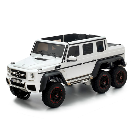 Электромобиль Sima-Land Mercedes-benz G63 AMG 6x6 6WD полный привод белый