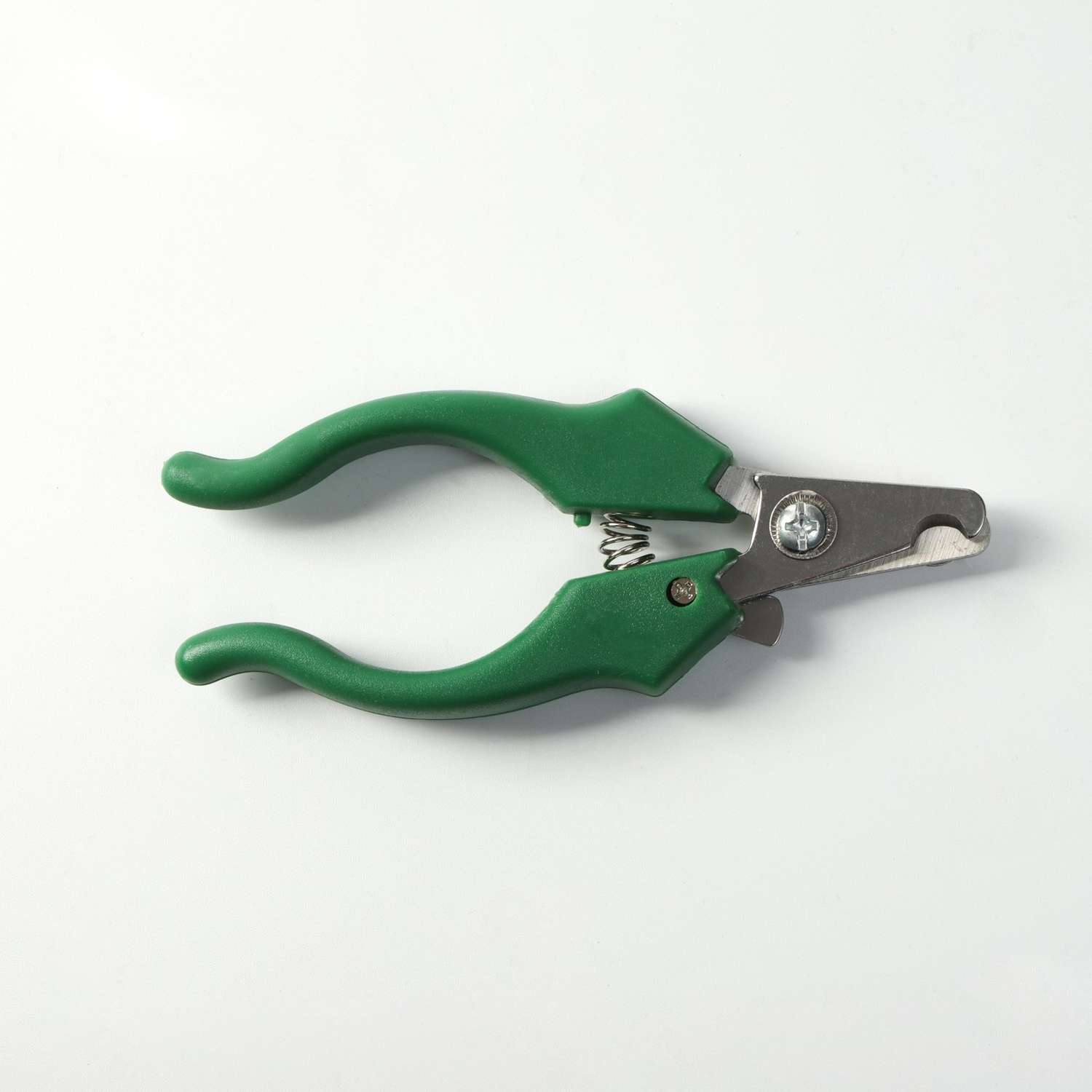 Когтерез Пижон боковой малый с фигурными ручками отверстие 9 мм зелёный - фото 1