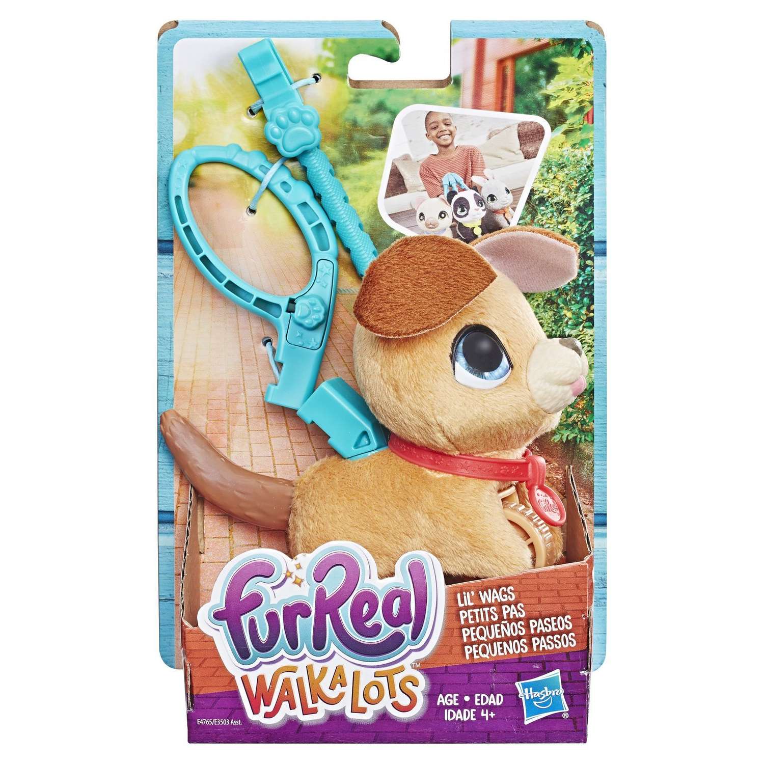 Игрушка FurReal Friends Щенок 1 на поводке малый E4765EU4 - фото 2