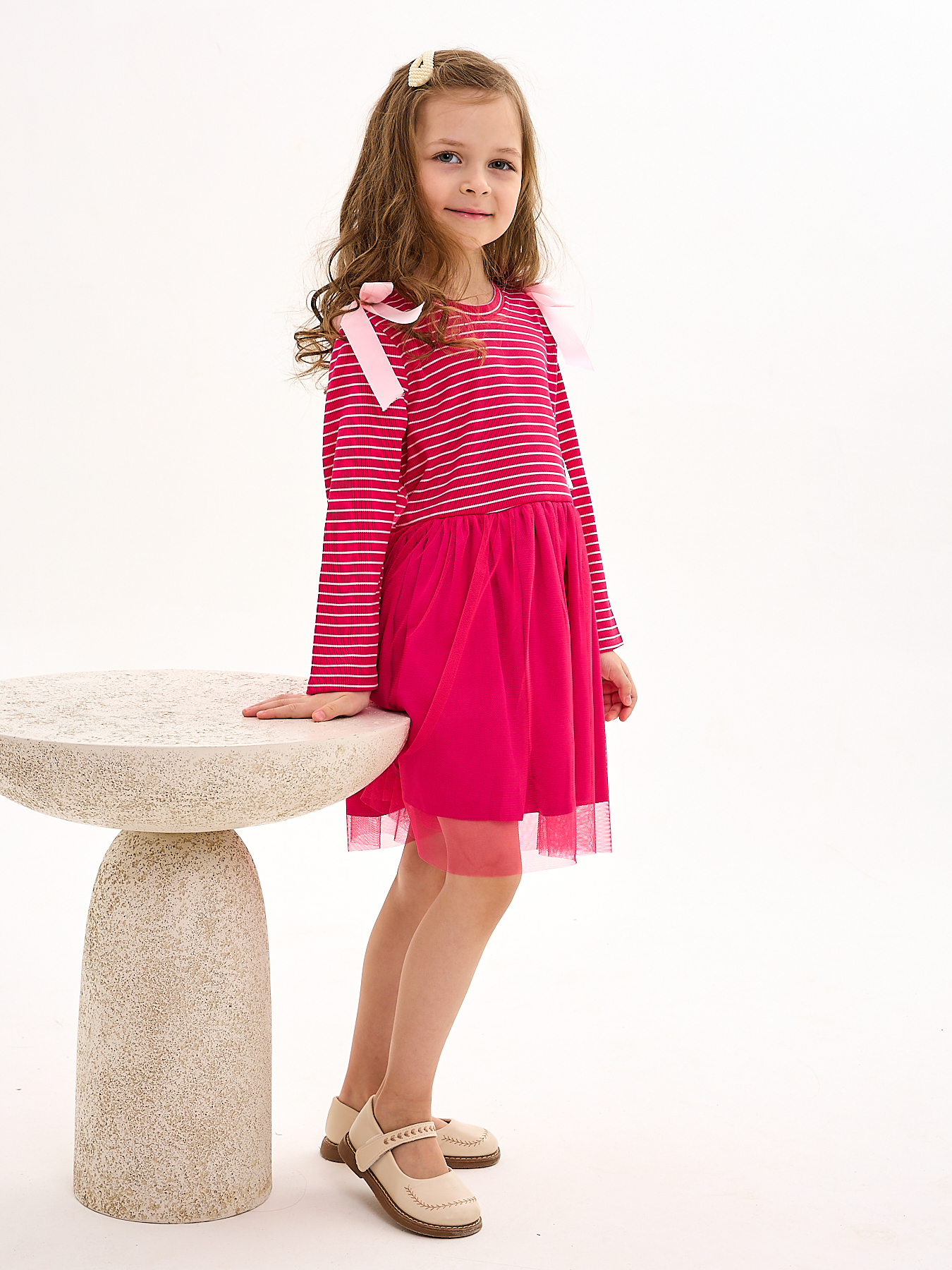 Платье Mil Art kids 1902201544DRESS-BANTPLECHO-RED - фото 4