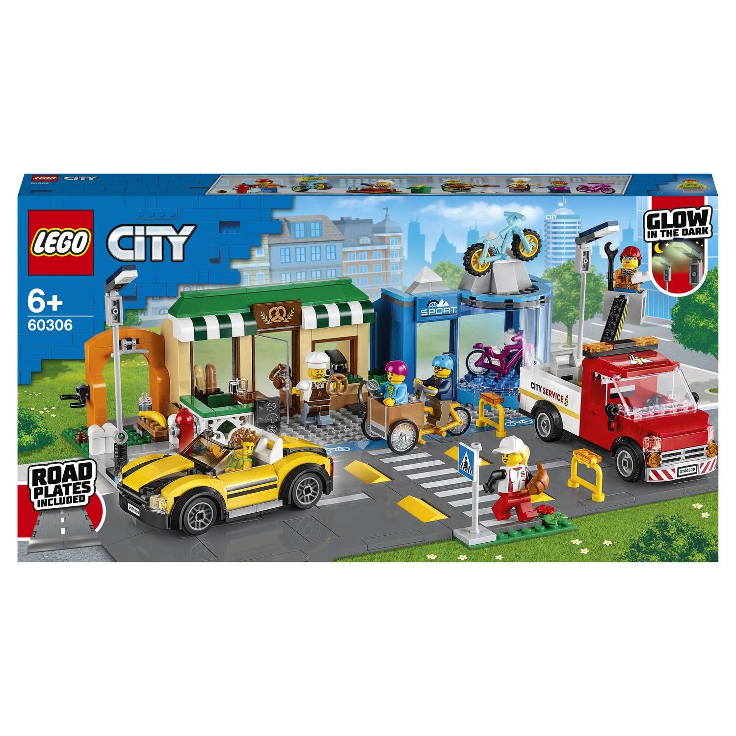 Конструктор LEGO City Торговая улица 60306 - фото 2
